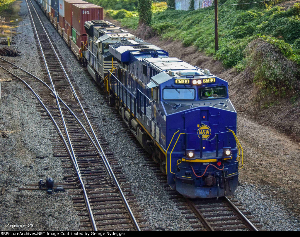 NS 8103 Heritage unit "Norfolk and Western"